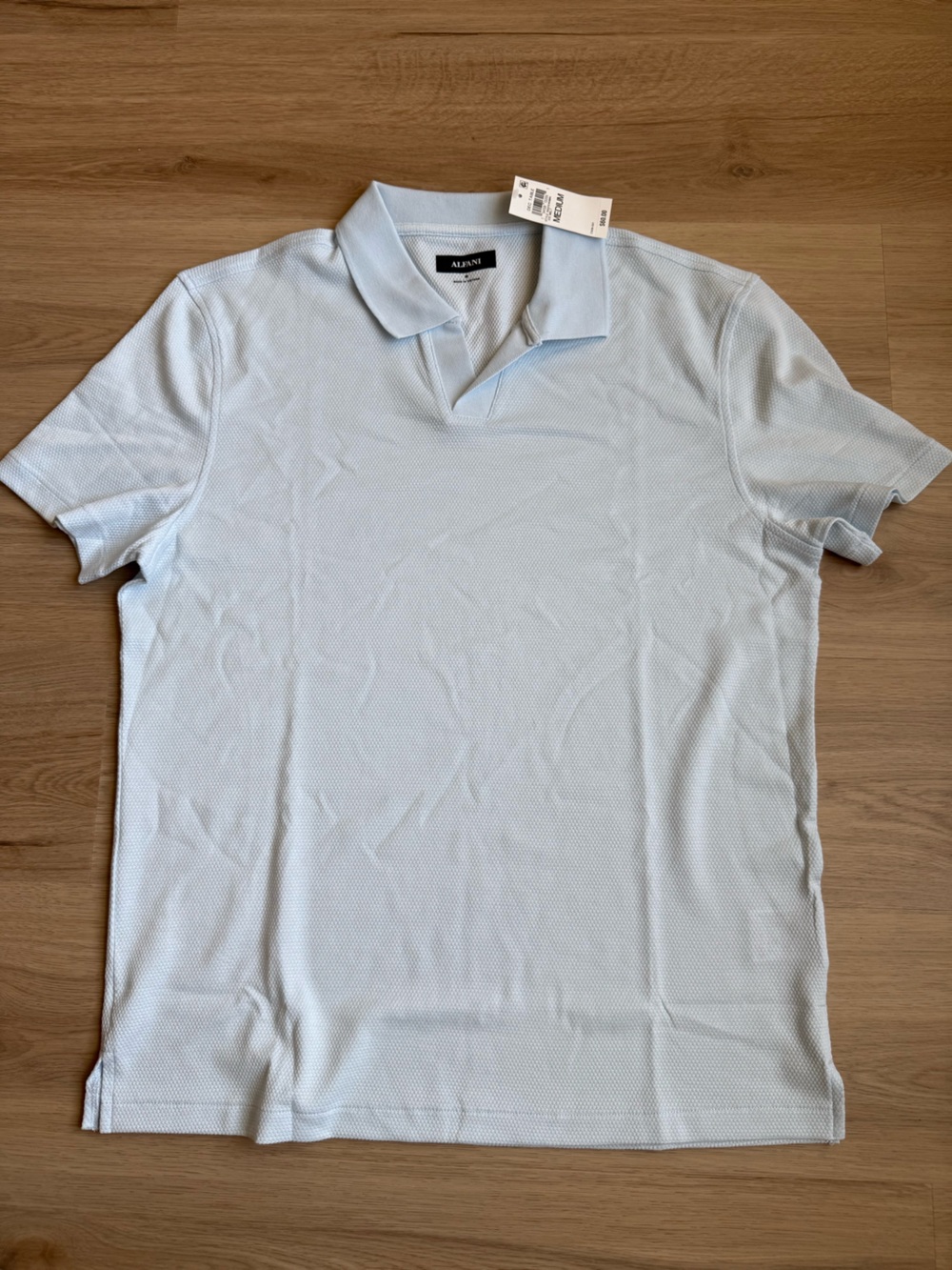 Alfani Light Blue Men’s Polo Shirt